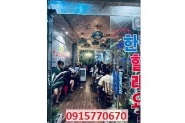 ⭐Chính chủ sang nhà hàng Hàn Quốc doanh thu cực cao ngay mặt tiền Gò Vấp; 0915770670