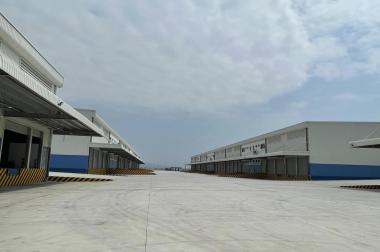 Cho Thuê nhà kho làm Logistics tại KCN Nam Đình Vũ -Hải Phòng. Sẵn diện tích lớn, có Dock công, PCCC