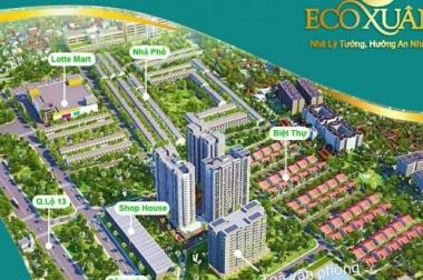 Bán gấp Căn hộ Eco Xuân, mặt tiền Quốc lộ 13 liền kế LotteMart 1PN 47m2 Bloc C. Giá 1.33 tỷ