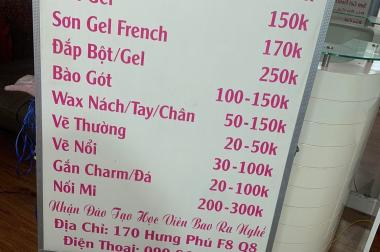 SANG LẠI TOÀN BỘ ĐỒ DÙNG TRONG TIỆM NAIL Ở TP HỒ CHÍ MINH