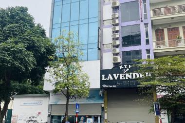 Bán toà Building 8 tầng 115m2 mặt phố Dương Đình Nghệ, Cầu Giấy, có hầm, thang máy, vỉa hè,
