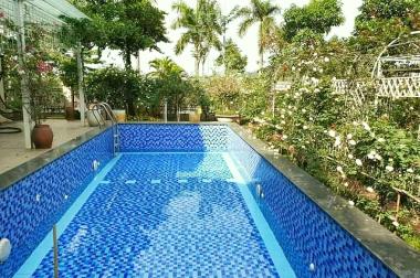 Biệt Thự Nghỉ Dưỡng KĐT Sunny Gardan Quốc Oai, 600m2, mặt tiền 36m bể bơi vô cực