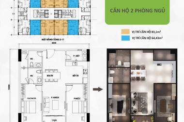 CĂN HỘ CAO CẤP 64M2 2PN KĐT HƯNG PHÚ TRUNG TÂM TP BẾN TRE
