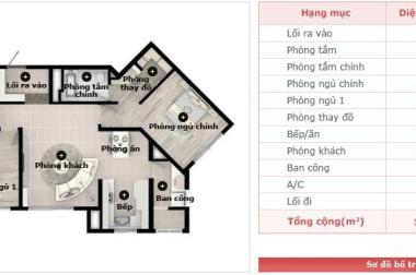 Bán căn góc 103m2, 2PN chung cư cao cấp Huyndai Hillstate Hà Đông - Full đồ - sẵn sổ - nhỉnh 3 tỷ