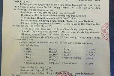  Bán nhà MT Trường Chinh, P.15, Tân Bình: 10 x 20, giá 32 tỷ