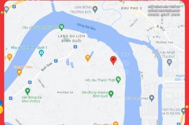 QBT. Bán đất thổ cư MẶT TIỀN view sông Sài Gòn. D8 khu Biệt Thự Thiên Hà. Ngang 12.5M, 237m2.
