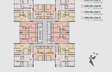 CHỈ 2,9 TỶ SỞ HỮU CĂN HỘ LÂU DÀI DIỆN TÍCH 70.7M2 ĐÔNG NAM CHIẾT KHẤU 12% HTLS 0% 15 THÁNG