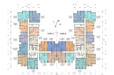 BÁN NHANH CĂN HỘ CAO CẤP 5* 2 P. NGỦ 71M2 CHỈ TỪ 1.4 TỶ, MIỄN TRẢ GỐC LÃI TRONG VÒNG 2 NĂM, CÓ SỔ