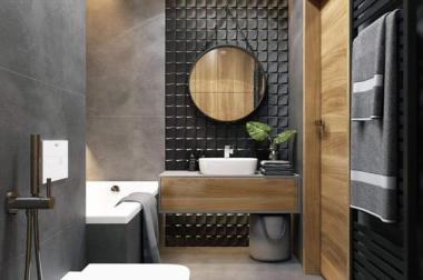 NHÀ THIẾT KẾ GIÁ RẺ, 1 TRỆT, 1 LẦU, 3PN, 4WC, GIÁ: 1 TỶ 650, DTSD: 110M2 