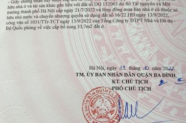 bán nhà đẹp phường Vĩnh Phúc Ba Đình 95 m 5 tầng lô góc ,3 thoáng ,2 ô tô vào nhà giá 28 tỷ