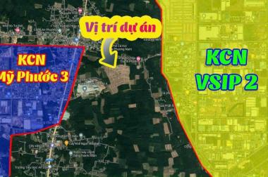 Bán đất nền KCN Vsip2 thị xã Bến Cát Bình Dương chỉ 480Triệu/nền