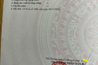Bán đất mặt đường đôi Tứ Minh, KĐT Vạn Lộc, TP HD, 95.9m2, lô góc, KD buôn bán tốt