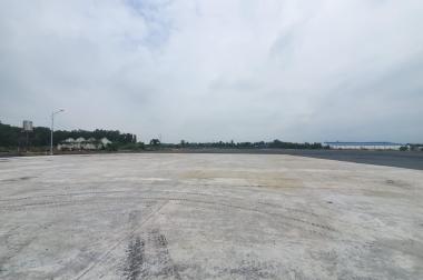 Cho thuê kho bãi depot mặt tiền quốc lộ 51 tại Long Thành Đồng Nai giá 18k/m2