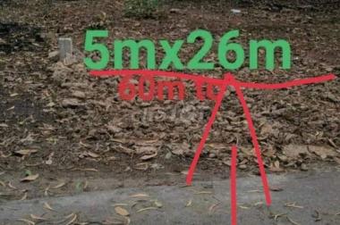 Đất Định Hoà Đường bê tông 3m oto tới đất Dt 5 x 26 = 133,9 m2 thổ cư 60 m2 Dân cư đông , tiện ích đầy đủ 