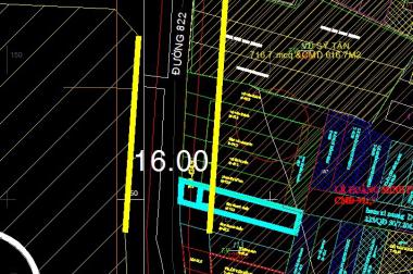 Lô đất mặt tiền đường 822 phú hữu DT 93m giá tốt