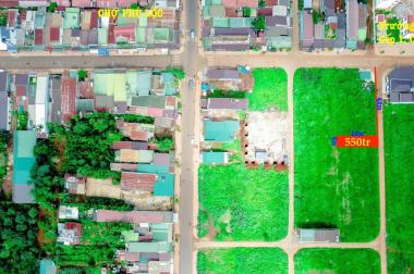 Bán 2 lô đất thổ cư ngay chợ Phú Lộc, Krông Năng giá chỉ 550 Triệu/nền