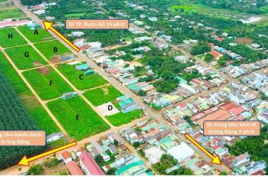 Bán đất đối diện chợ Phú Lộc,Krông Năng,Đắk Lắk giá chỉ 550 triệu/nền 