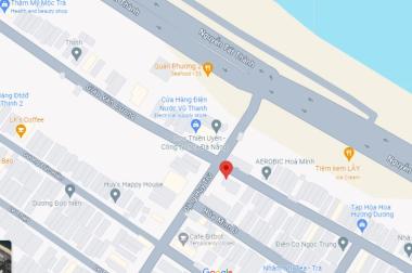 ►Lô 2 Mặt Tiền sát Biển Nguyễn Tất Thành, Đặng Huy Trứ, 123m2, 6 tỷ