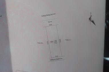Bán gấp lô đất MT phố Phùng Chí Kiên chỉ 3,6 tỷ