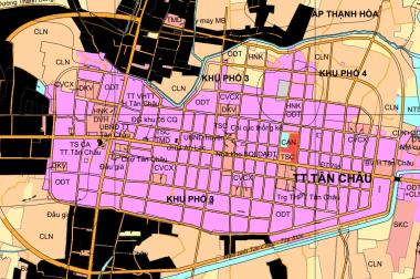 Mua Bán lô đất sổ đỏ thị trấn Tân Châu Tây Ninh