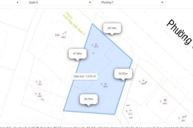 CCG Bán Tài sản Nhà 211-211A Nam Kỳ Khởi Nghĩa, Quận 3 : 2.841m2 : Ngang 30m