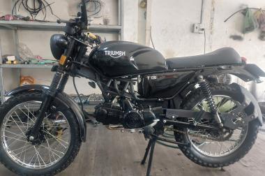 Chính chủ dư xe cần bán Honda Win 110 đã độ 125 - Trường THCS Phạm Hữu Lầu, K19