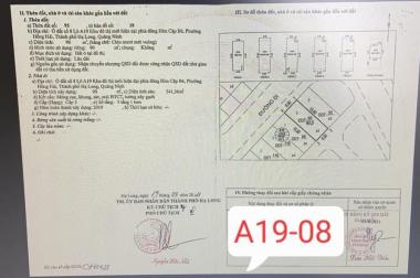 BÁN NHÀ KĐT MONBAY A19-8. DT:90M2,MT:6M.H:TÂY BẮC XÂY THÔ GIÁ RẺ 2 MẶT ĐƯỜNG !!