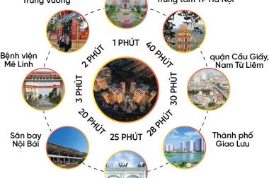 CHÍNH CHỦ BÁN BIỆT THỰ HUD MÊ LINH CENTRAL 300M2 XÂY 4 TẦNG MT 26M GIÁ CẮT LỖ 