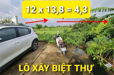 Đất Biệt Thự 152m2 nhỉnh 4 tỷ Thạnh Xuân Quận 12 TPHCM