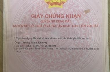 ĐẤT ĐẸP - GIÁ TỐT - Cần Bán Lô Đất Tại Xã Quảng Sơn Ninh Sơn, Ninh Thuận