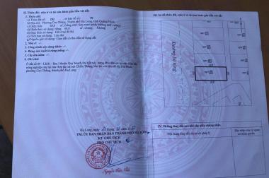 BÁN TĐC RUỘNG RAU CAO THẮNG. LK1-9 GÓC. DT:60M2,MT:5M SIÊU ĐẸP