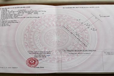 Chính chủ bán lô đất diện tích 100m2 gần dự án Ruby City Yên Bình Yên Bán. Giá 1.1 tỷ