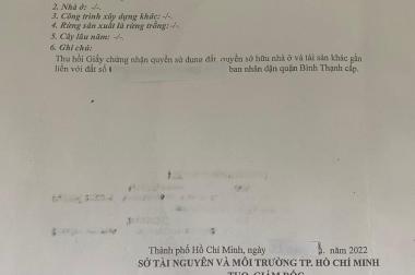 Bán Lô Đất HXH 290/70 Nơ Trang Long thông qua số 4 Phan Chu Trinh, Hoc Viện CB