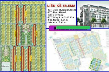 Bán cắt lỗ liền kề 52m2, 56m2, 58m2, 60m2 Vinhomes Ocean Park 2 Hưng Yên