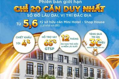 Từ 5,6 tỷ sở hữu căn Mini Hotel - Shop House - Sapa - Đã có sổ lâu dài - Hỗ trợ vay 65%