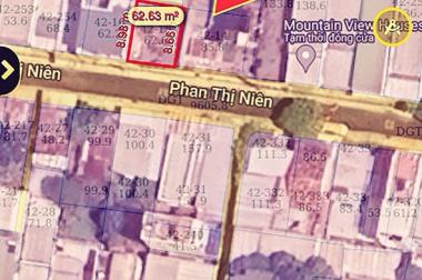 Bán đất mặt tiền đường Phan Thị Niên, phường Vĩnh Hoà, Nha Trang, ngang 7m