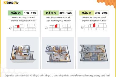Cần bán căn hộ 1PN tại Bcons BEE. TP Dĩ An giá 1.250 tỷ
