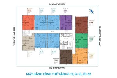 Bán căn hộ NHS Trung Văn, diện tích 70m2 giá gốc chỉ 19.5 tr/m2, quý 4/2024 nhận nhà