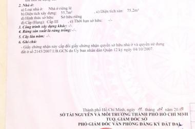 Nhà Đường Trương Thị Hoa, 4,5x13m, 2 Tầng, Sổ Riêng, Gần Cầu Vượt Tân Thới Hiệp