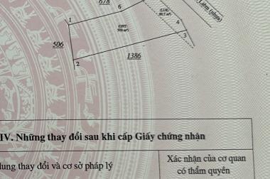 Chính chủ bán lô đất vị trí 1 gần KDC An Phú 1, xã Hàm Liêm, H.Hàm Thuận Bắc, Bình Thuận