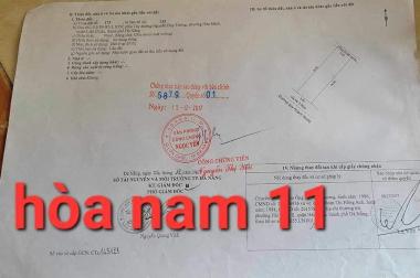 Chính chủ Bán đất đường Hoà Nam 11, Hoà Minh, Liên Chiểu