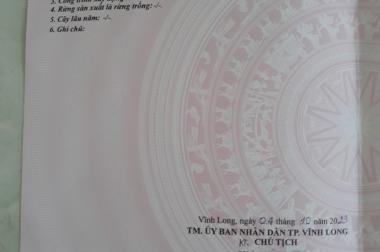 CHÍNH CHỦ CẦN BÁN LÔ ĐẤT TÁI ĐỊNH CƯ Đẹp Tại Phường 9, TP Vĩnh Long, Vĩnh Long
