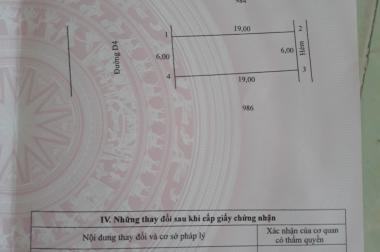 CHÍNH CHỦ CẦN BÁN LÔ ĐẤT TÁI ĐỊNH CƯ Đẹp Tại Phường 9, TP Vĩnh Long, Vĩnh Long