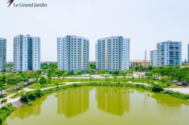 Bán căn hộ 3PN-4 ban công view hồ Sài Đồng( 106m2) tại CHCC Le Grand Jardin, giá 43tr/m2