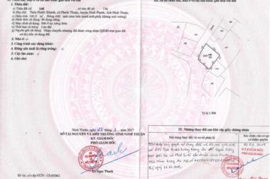 Cần bán gấp lô đất tại: Thôn Phước Khánh, Xã Phước Thuận, Huyện Ninh Phước, Tỉnh Ninh Thuận