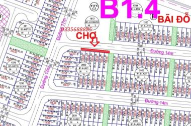 Chính chủ bán Liền Kề B1.4 Kđt Thanh Hà Cienco 5 giá đầu tư