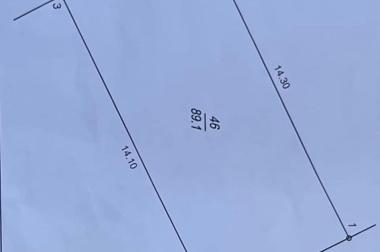 bán mảnh đất mặt phố Hồng Tiến, 89.1m mặt tiền 6.25m, 1 mặt phố 1 mặt ngõ, full thổ cư