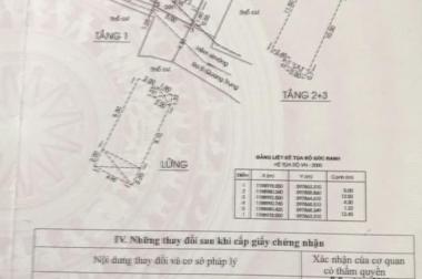 Nhà HOÀNH TRÁNG 5.3x14m 3 lầu 6pn 7wc cách mt Quang Trung có 50m