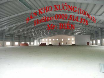 Cho thuê kho xưởng giá rẻ quận Bình Tân 2500m2 (20x125m) giá 125 triệu/tháng