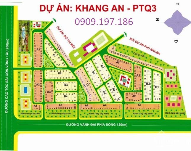 Bán đất dự án Khang an-ct PT nha quận 3, Phường Phú Hữu, Quận 9